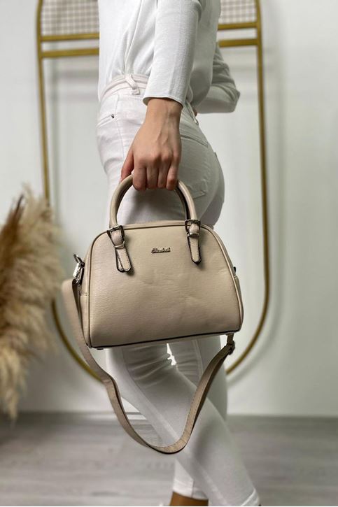 Tek Gözlü El ve Omuz Çanta-Vizon