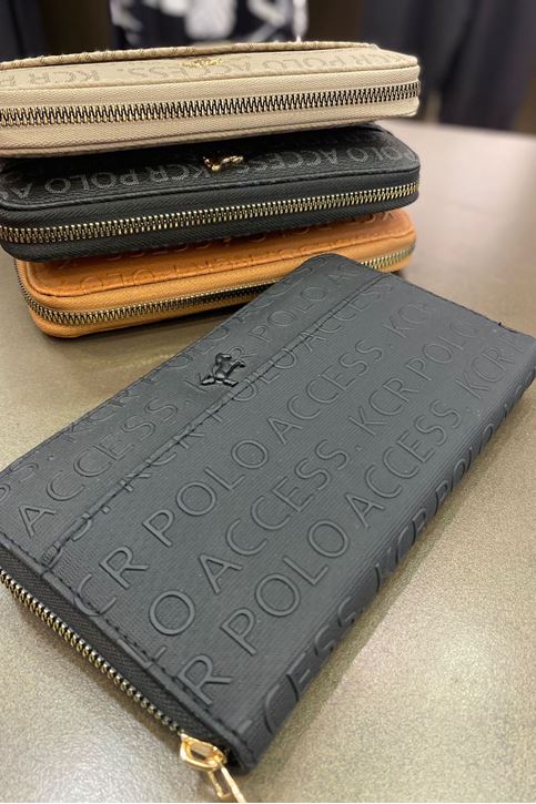 ÖNÜ CEPLİ CÜZDAN-Siyah