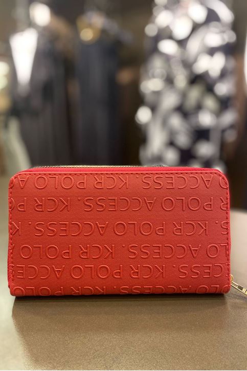 ÖNÜ CEPLİ CÜZDAN-Kırmızı