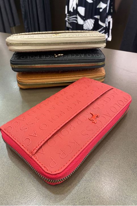 ÖNÜ CEPLİ CÜZDAN-Kırmızı