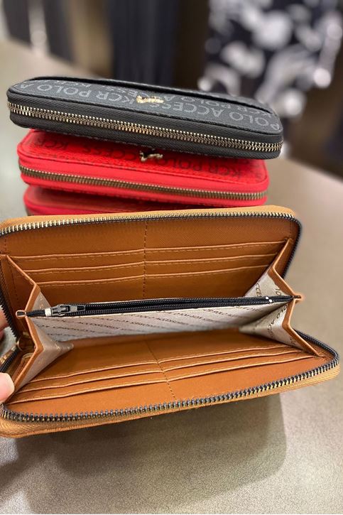 ÖNÜ CEPLİ CÜZDAN-Kahve