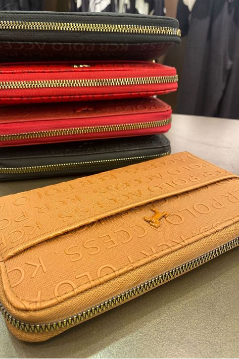 ÖNÜ CEPLİ CÜZDAN-Kahve