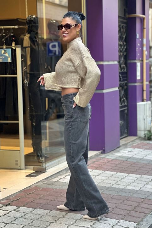 Ara Bel Taşlamalı Palazzo Jean-Füme