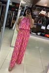Desenli Maroken Doku BoL Paça Tulum-Pembe